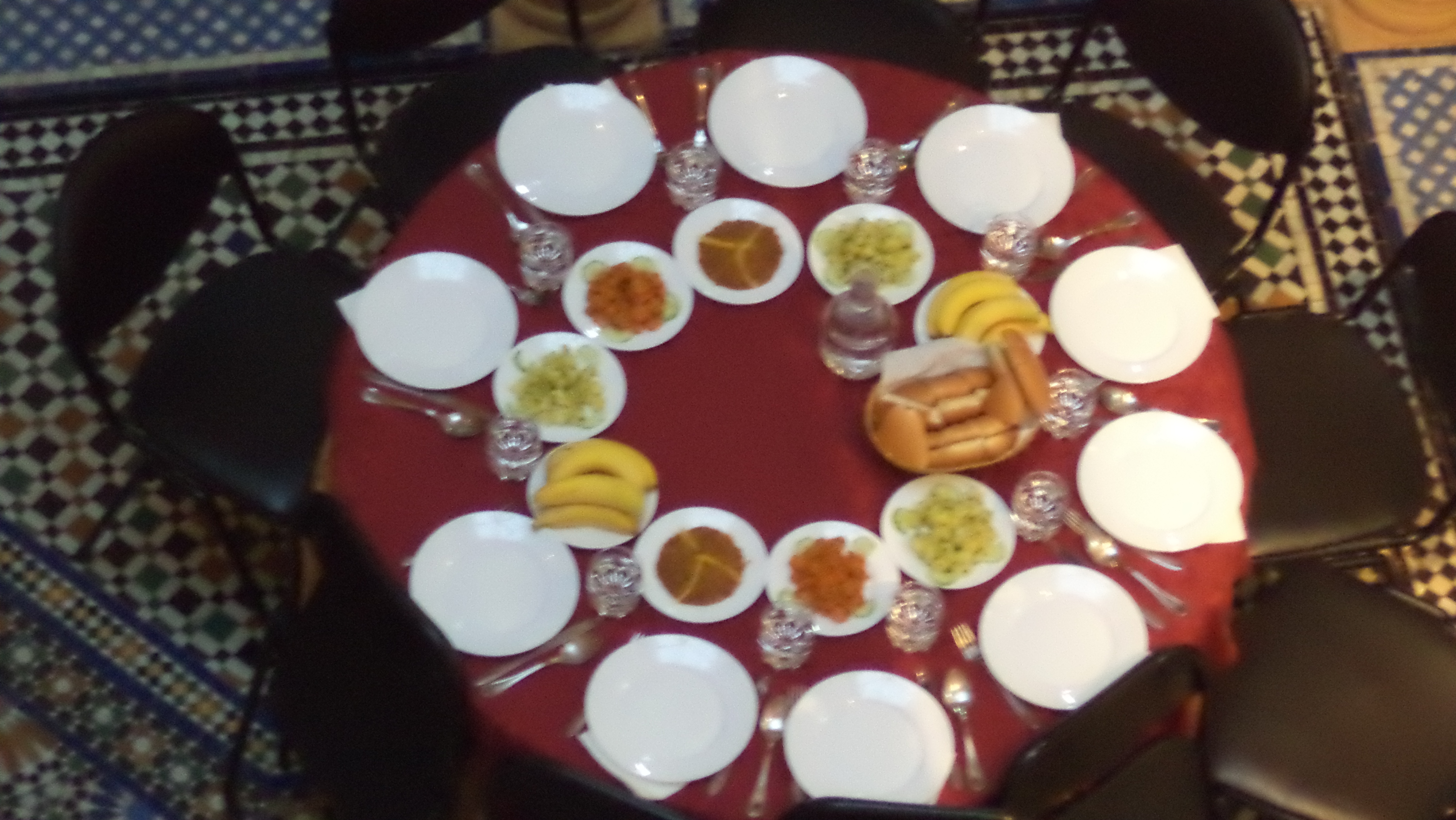 Traditional Moroccan Meal
