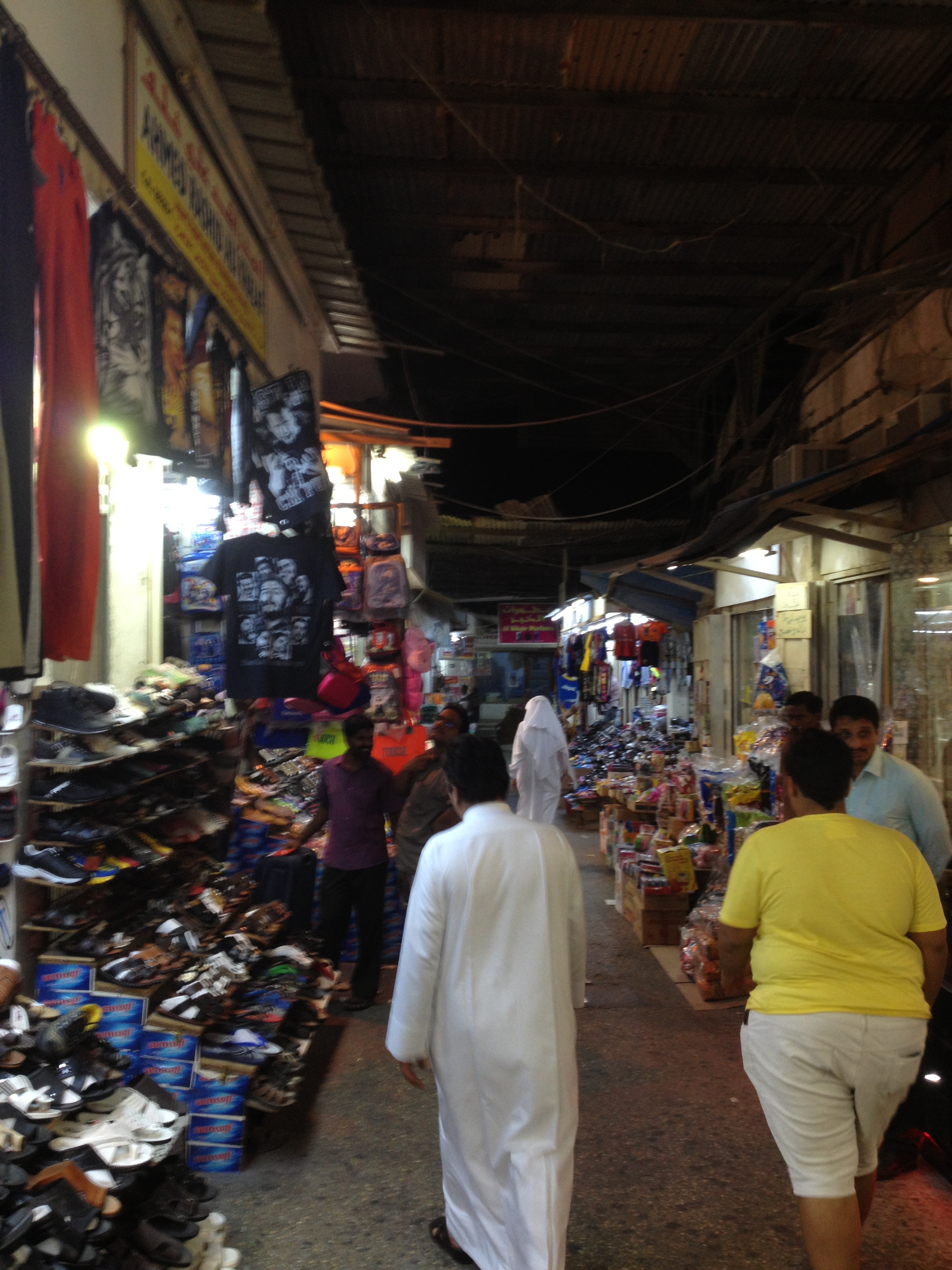 Adventuring through a local market, or souk (سوق) as they call it here.