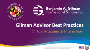 Advisor Best Practices:Virtual Programs & Internships zoom recording