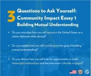 Digital image for Building Mutual Understanding - Community Impact Essay