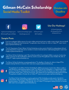 Gilman-McCain social media toolkit, english version