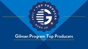 Gilman Program Top Producers